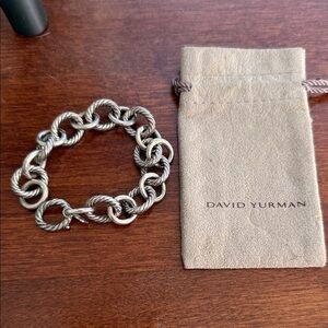 David Yurman Silver link Bracelet